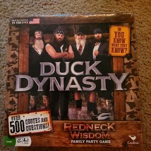 New Sealed Duck Dynasty Board Game Redneck Wisdom Family Party Game
